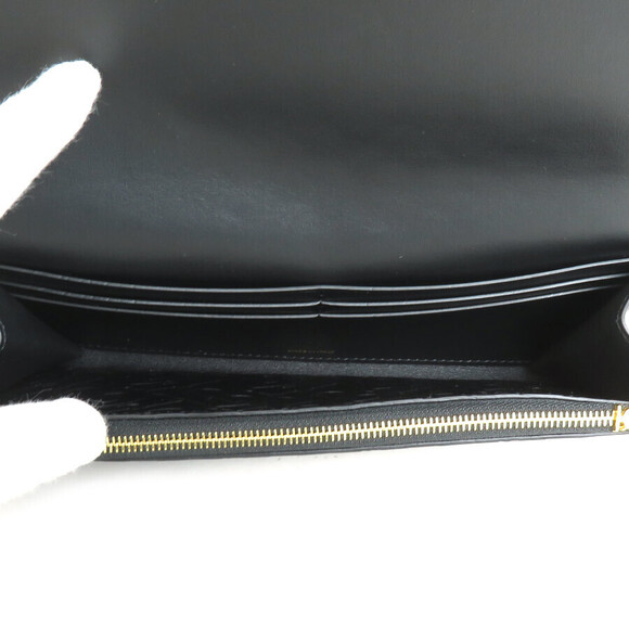 Burberry long wallet black leather - Picture 3 of 5